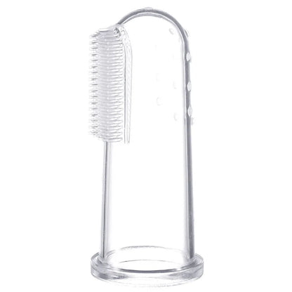 Soft Silicone Pet Finger Toothbrush – Gentle Gum Care for Dogs & Cats