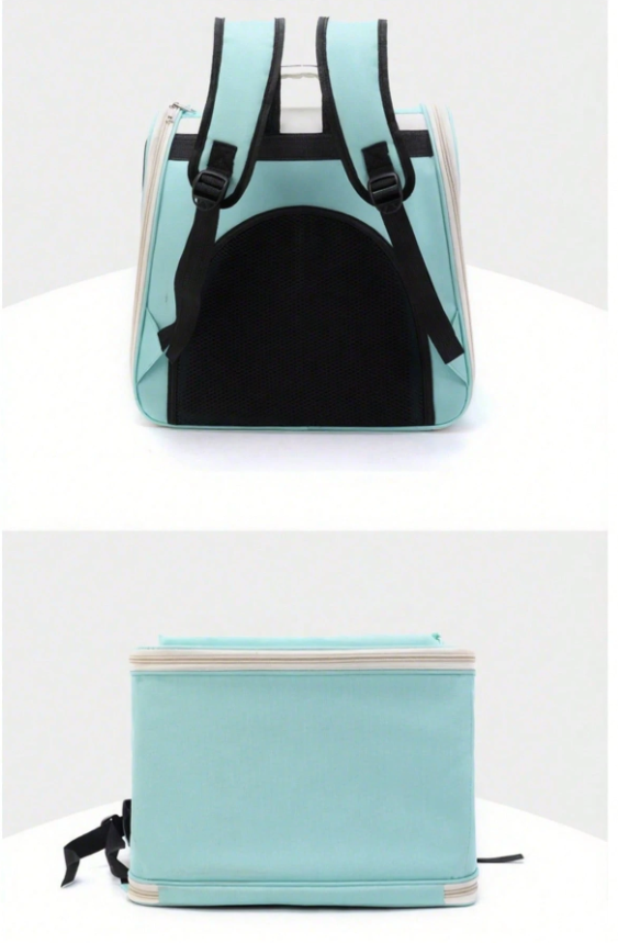 AirFlow XL Pet Backpack – Airy Mesh Cat Carrier, Foldable Oxford Cloth